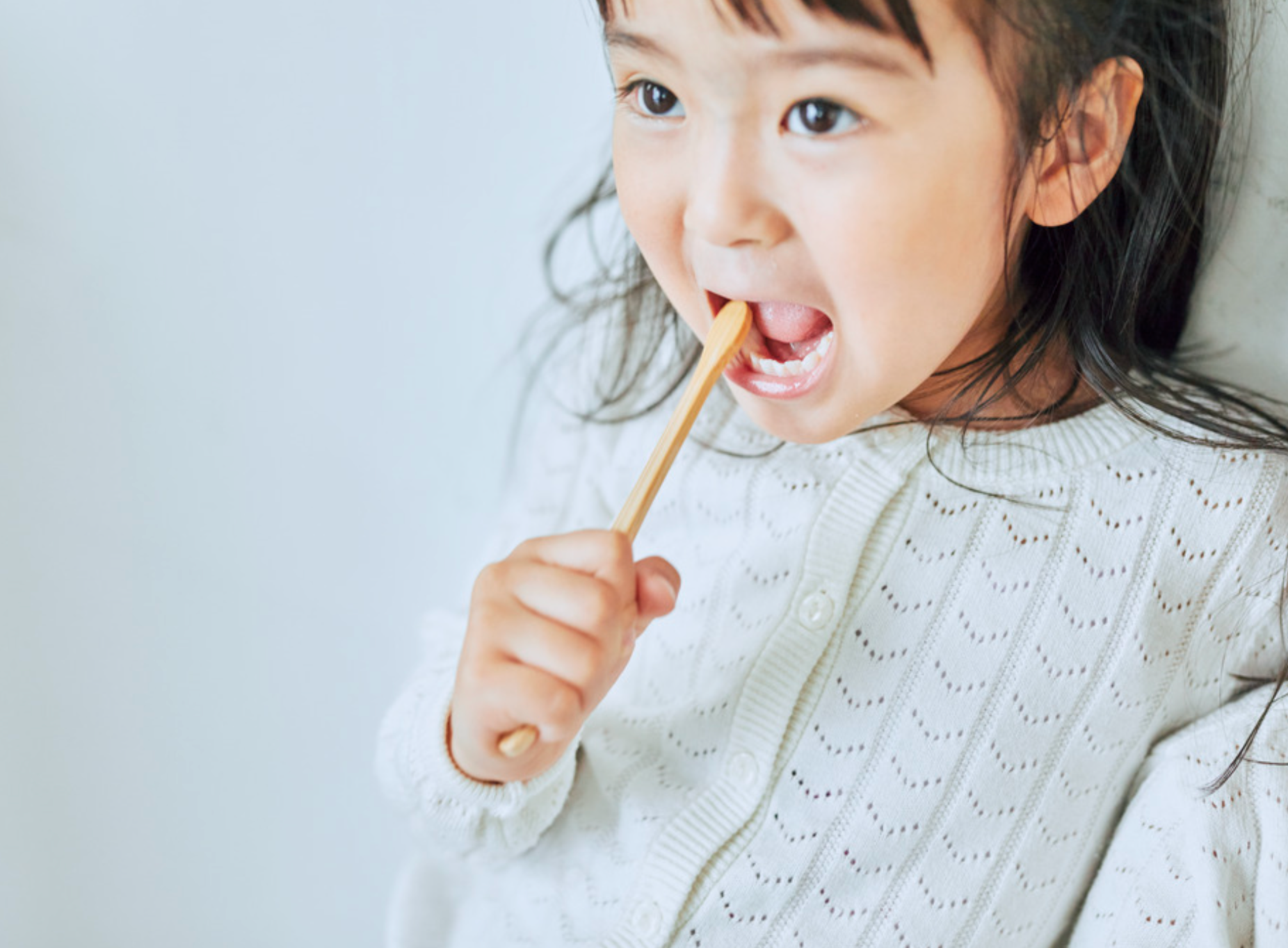 Kids向け. オーガニック竹歯ブラシ FSC認証